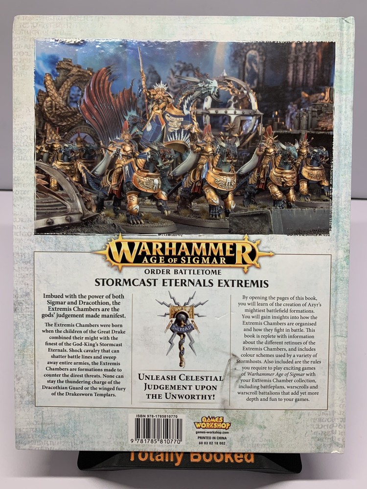 Games Workshop Warhammer Sigmar Stormcast Eternals Extremus Book Codex 2016