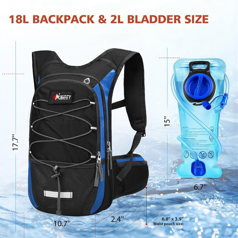 Hydration Pack, Insulated Hydration Backpack with 2L Hydration Bladder, Hikin...