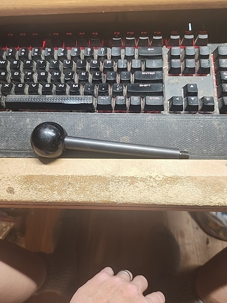 HANDLE for Reloading Press Black 7" Unknown Which Brand