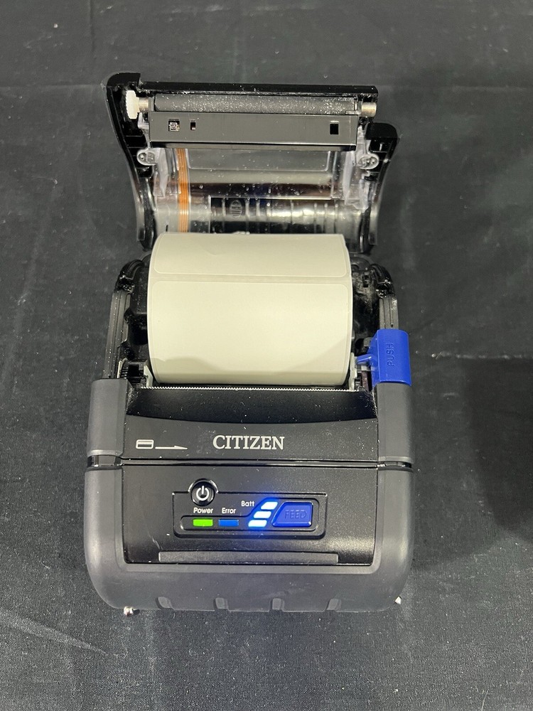 Citizen CMP-30II-SLS Portable 3in Mobile Bluetooth Barcode Receipt Printer