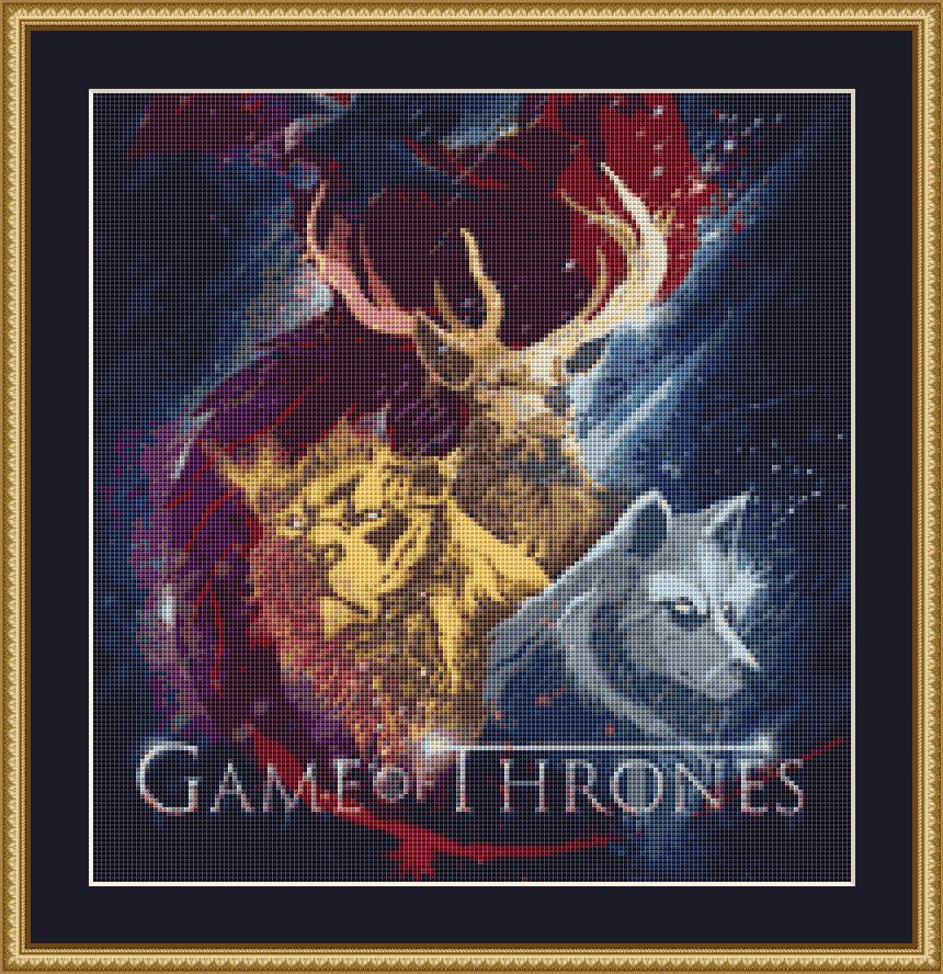 Game Of Thrones Cross Stitch Kit