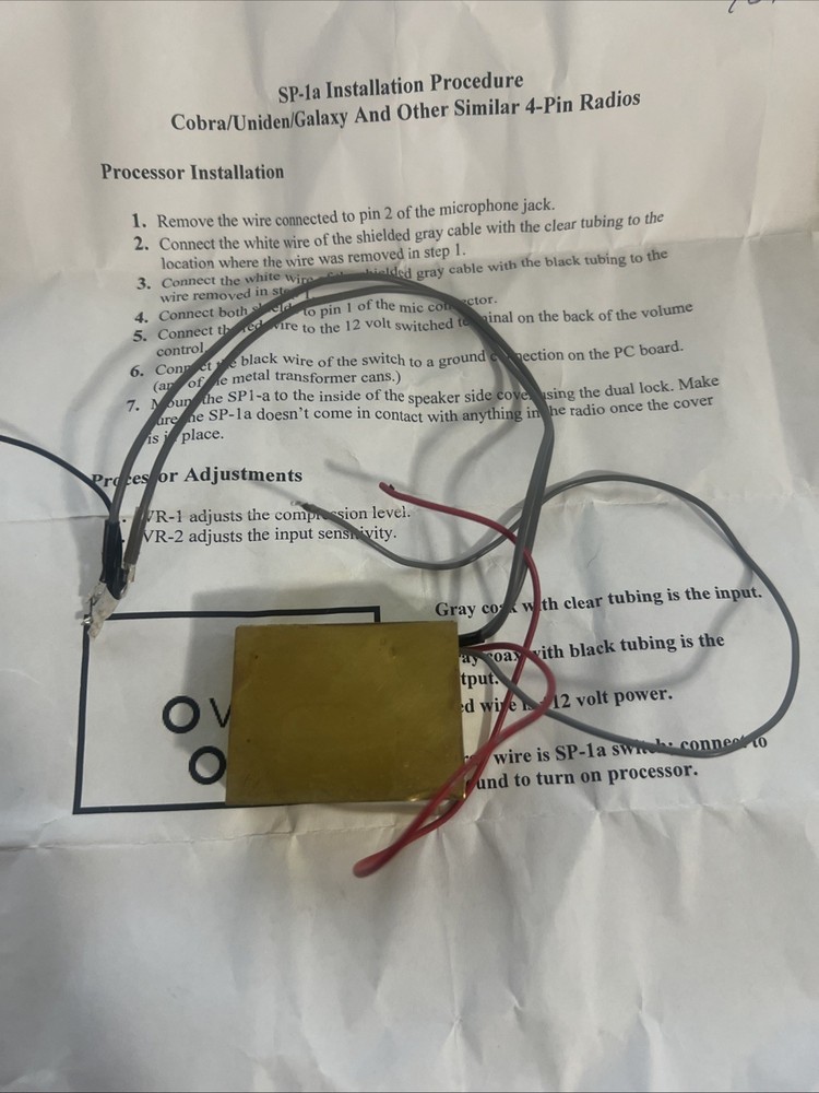 Top GUN SP-1A Speech Proscessor