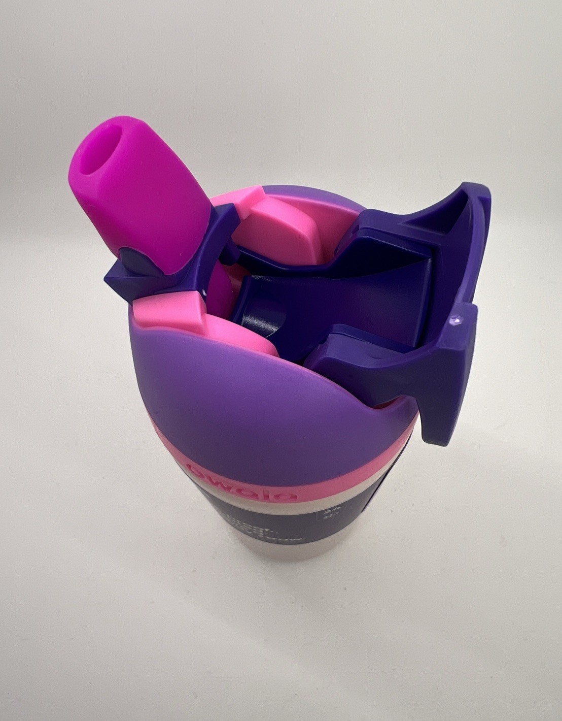 NWOB Owala Kids Flip Stainless Steel Water Bottle / 14oz /Color: Bunny Business