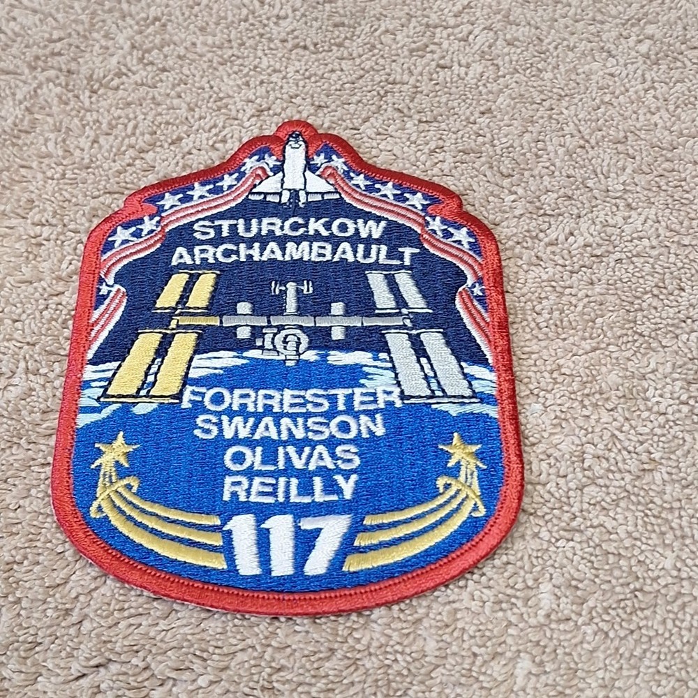 NASA Space Shuttle STS-117 Mission Crew Commemorative Patch