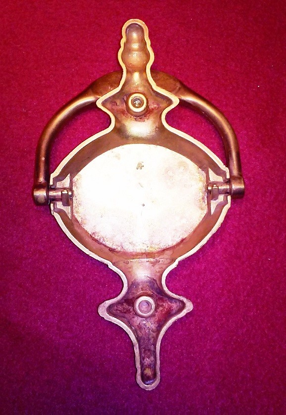 1960s Front Door Classic Knocker Solid Brass