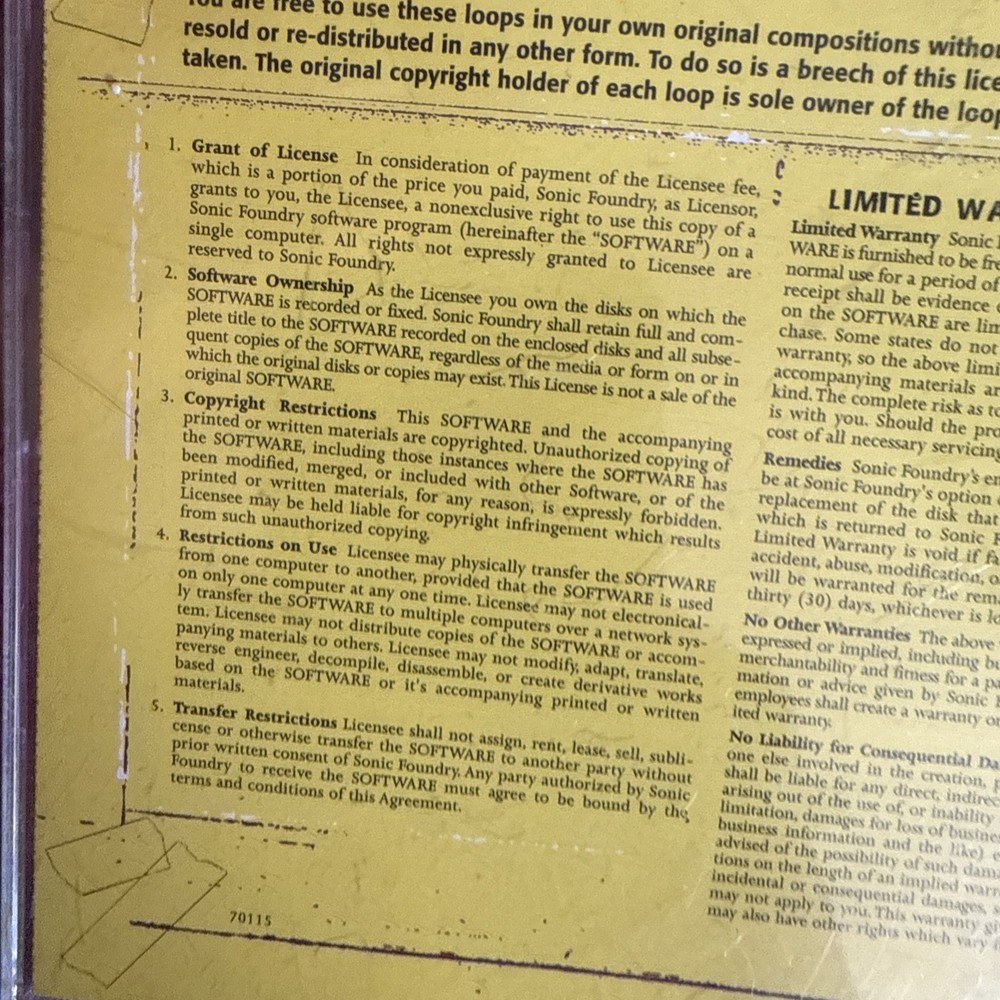 Sonic Foundry Fuel Ethnicity Loops For Acid Sample/Sound Library/Sampling CD