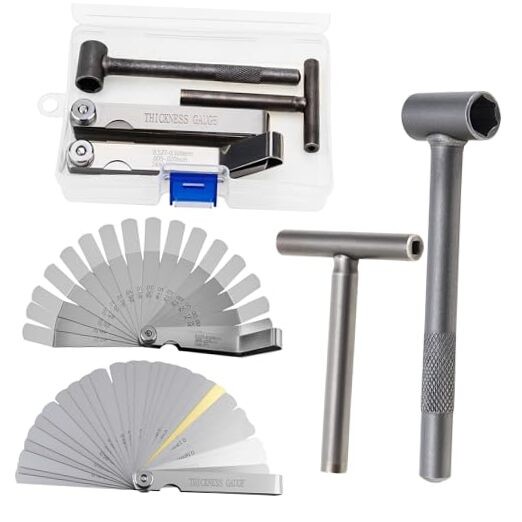 4pcs Motorcycle Engine Valve Adjusting Tool Kit Valve Hexagonal Square Hole