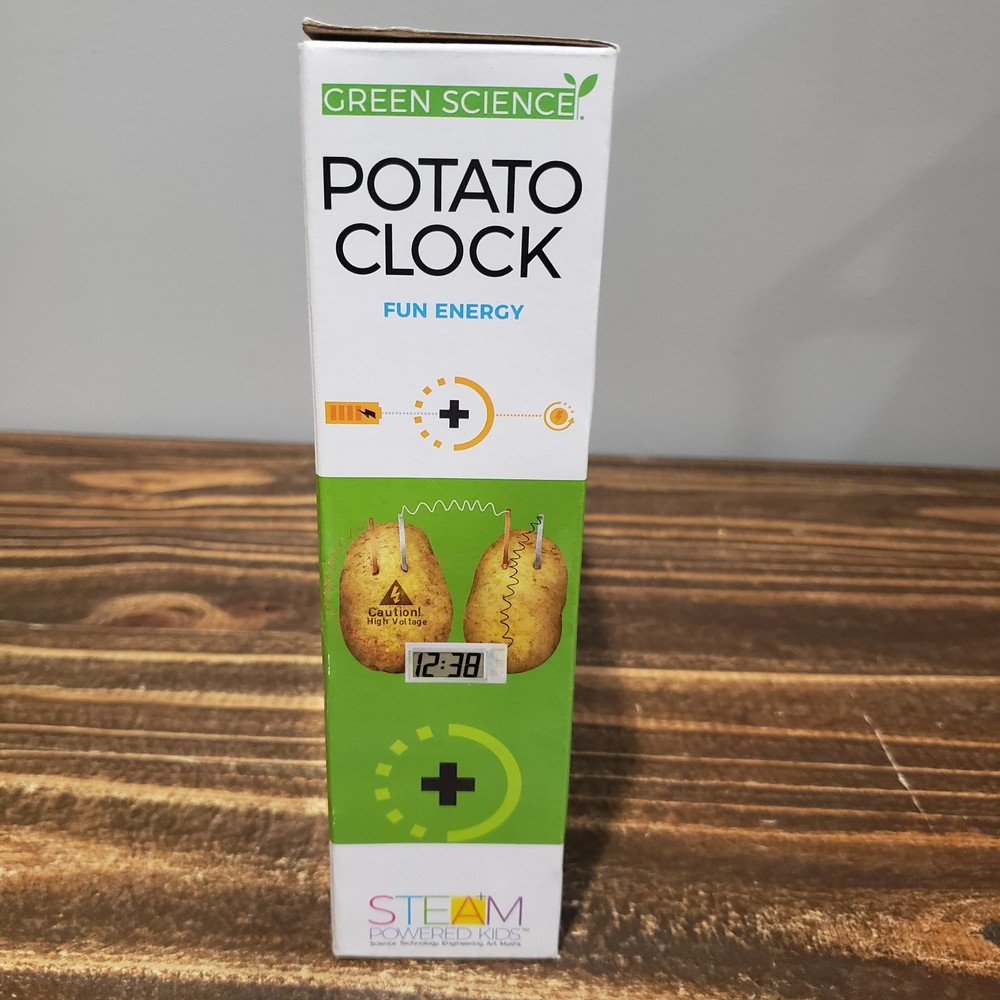 Potato Clock Fun Energy Green Science New