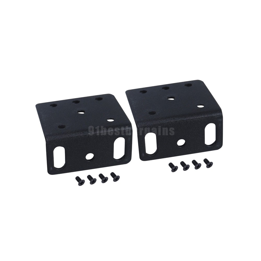 1Pair Replacement ACS-2811RM-19 rack mount kit bracket for Cisco 2811 Black