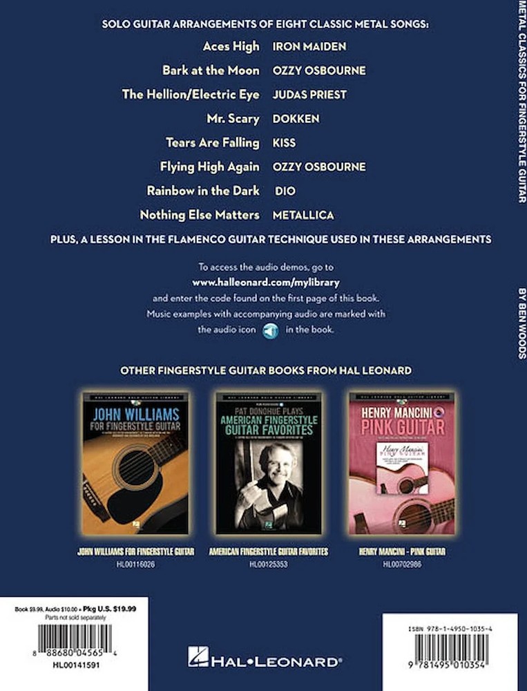 Metal Classics for Fingerstyle Guitar