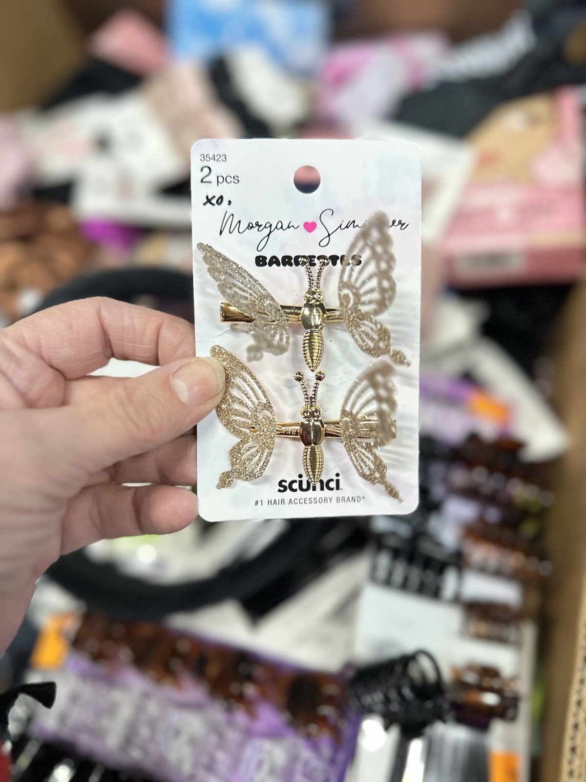 50 Pcs Wholesale Scunci , Goody Assorted Hair Accessories Scrunchies Etc Read