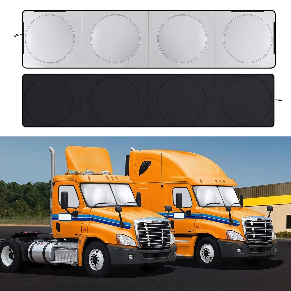 For Ford E350 E450 Super Duty Windshield & Side Window Sun Shade UV Block Cover