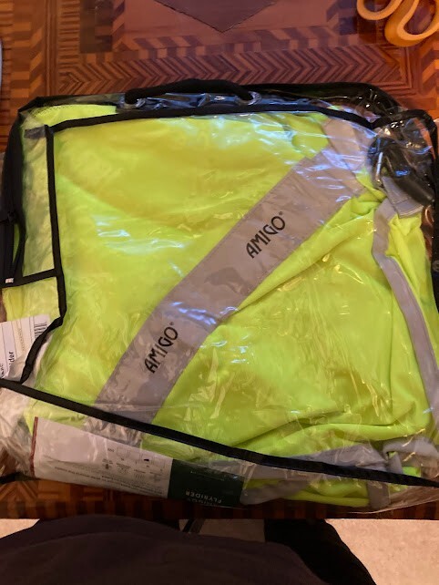 Riding fly sheet (floresent yellow) never even opened package