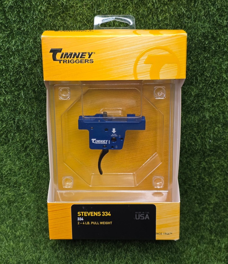 Timney Savage/Stevens Drop-In Adjustable Single Stage Curved Trigger - 334