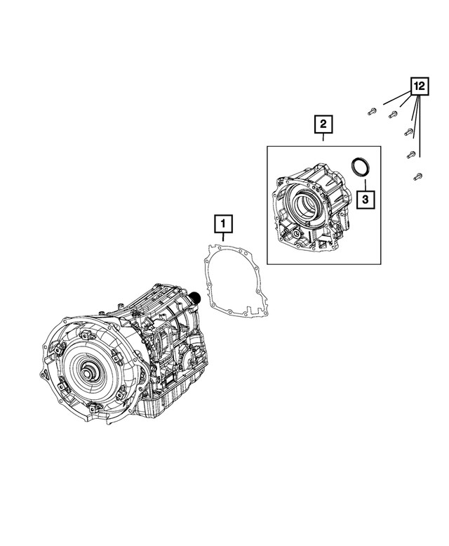 Genuine Mopar Flange Bolt 68037476AA