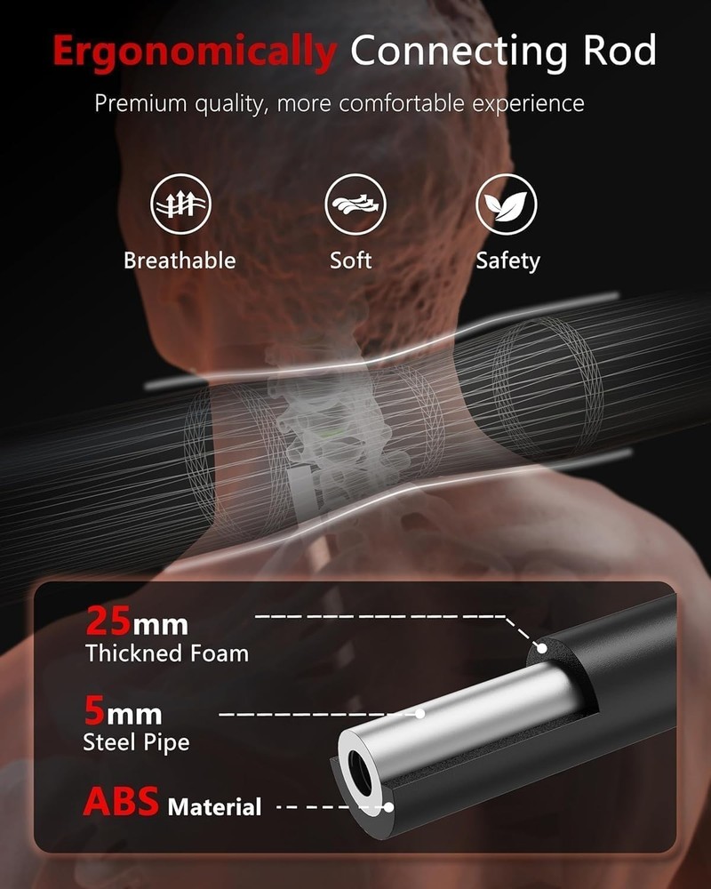 Versatile Free Weight Set for Strength Training, Includes Barbell and Kettlebell