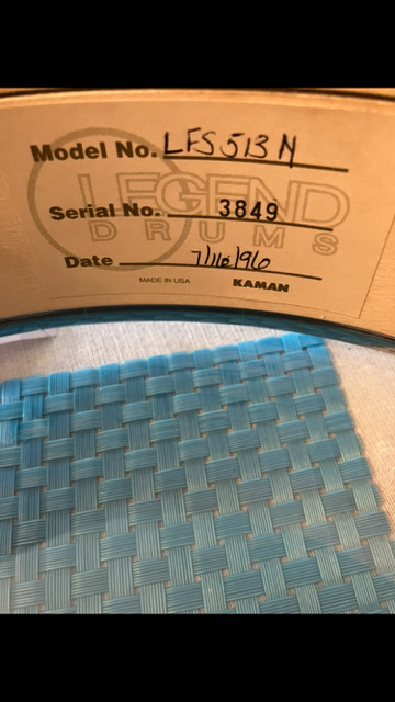 Legend snare drum from Kaman