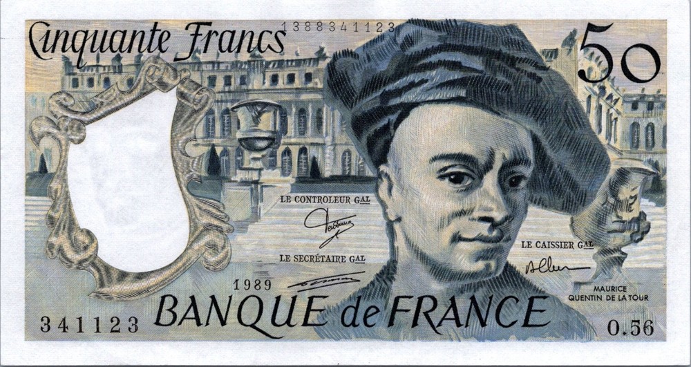 France 50 Francs 1989 Pick # 152e