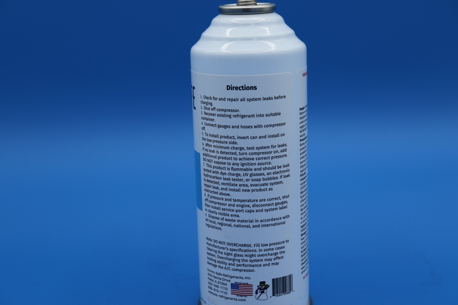 R 134a Refrigerant Replacement Cans- Coldest Refrigerant for Auto - 2 Pack