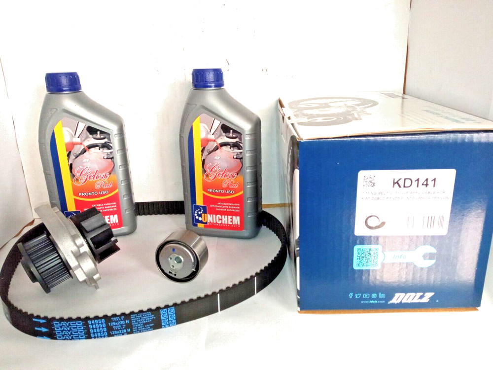 Service Belt Water Pump Distribution Kit for Fiat Punto Panda Doblo 1.2 1.4