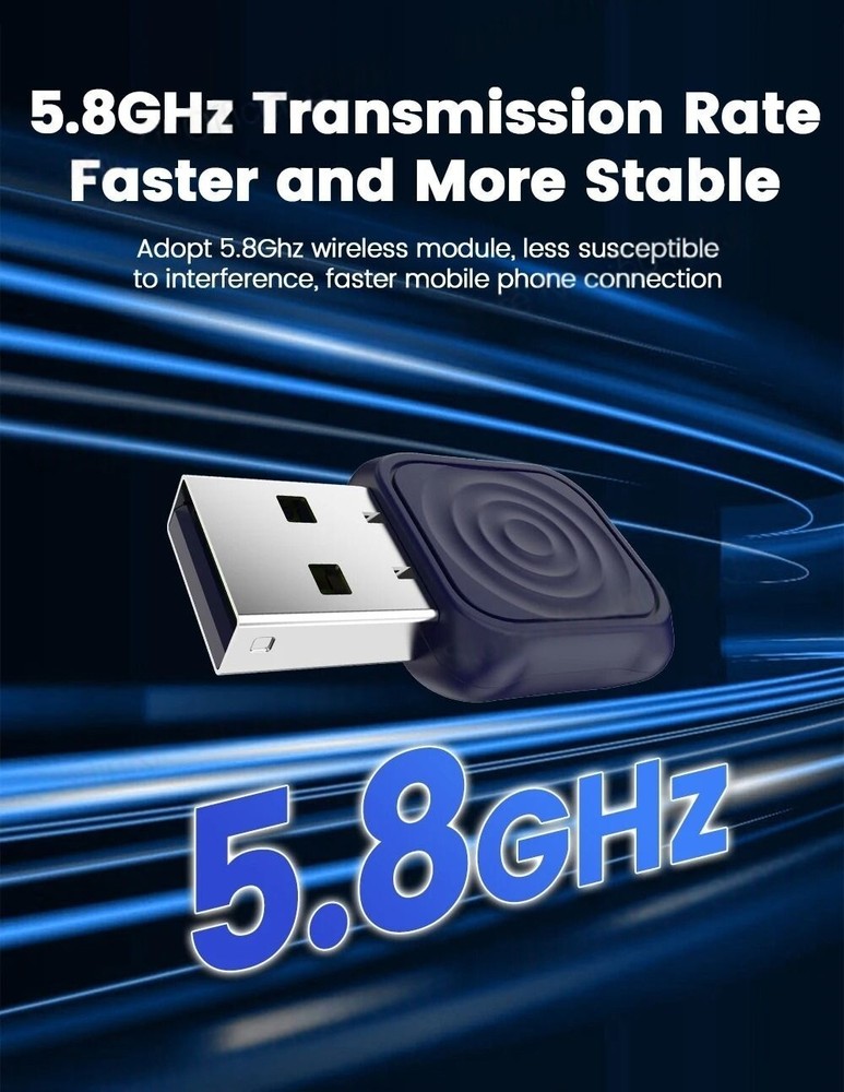 CarlinKit Mini Ultra Wireless Android Auto & Wireless CarPlay Dongle Adapter Kit