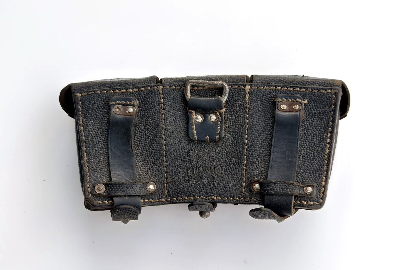 WWII German Ammo Pouch for 98k Mauser Rifle. Marked and Dated 1942