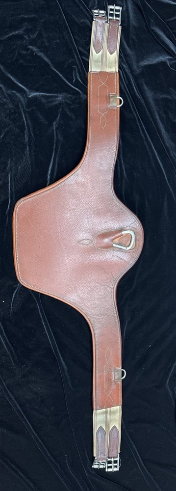 Childeric Long Stud Girth - Brown 50"