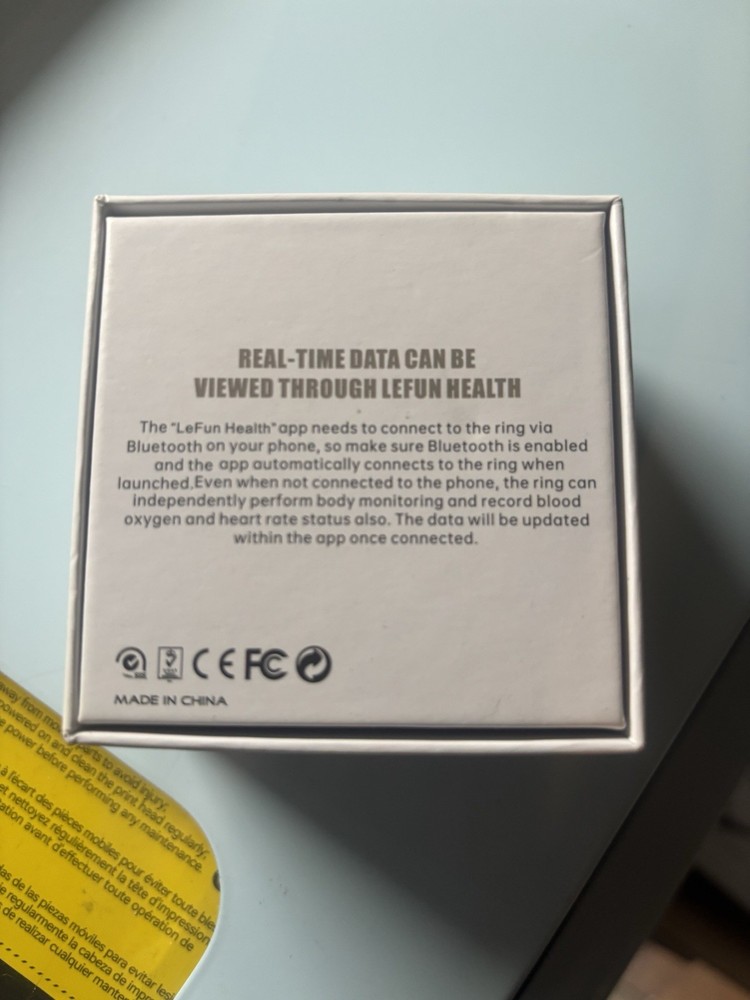 Smart Heart Ring With Mobile App