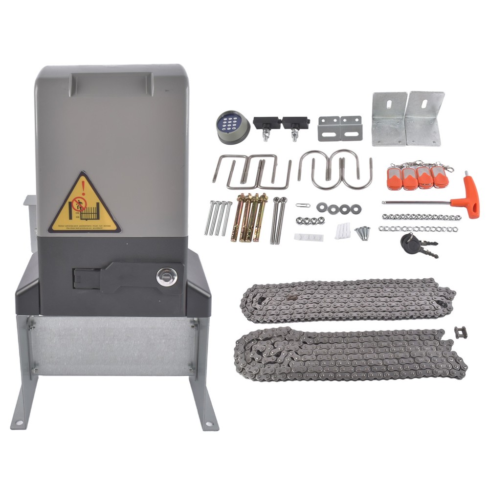3300LBS Electric Automatic Sliding Gate Opener & Remote APP Control & Infrared