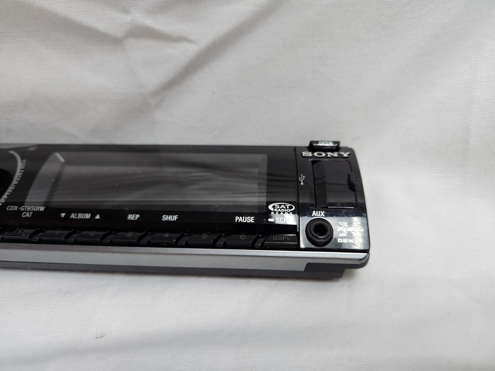 Sony CDX-GT65UIW Faceplate Only