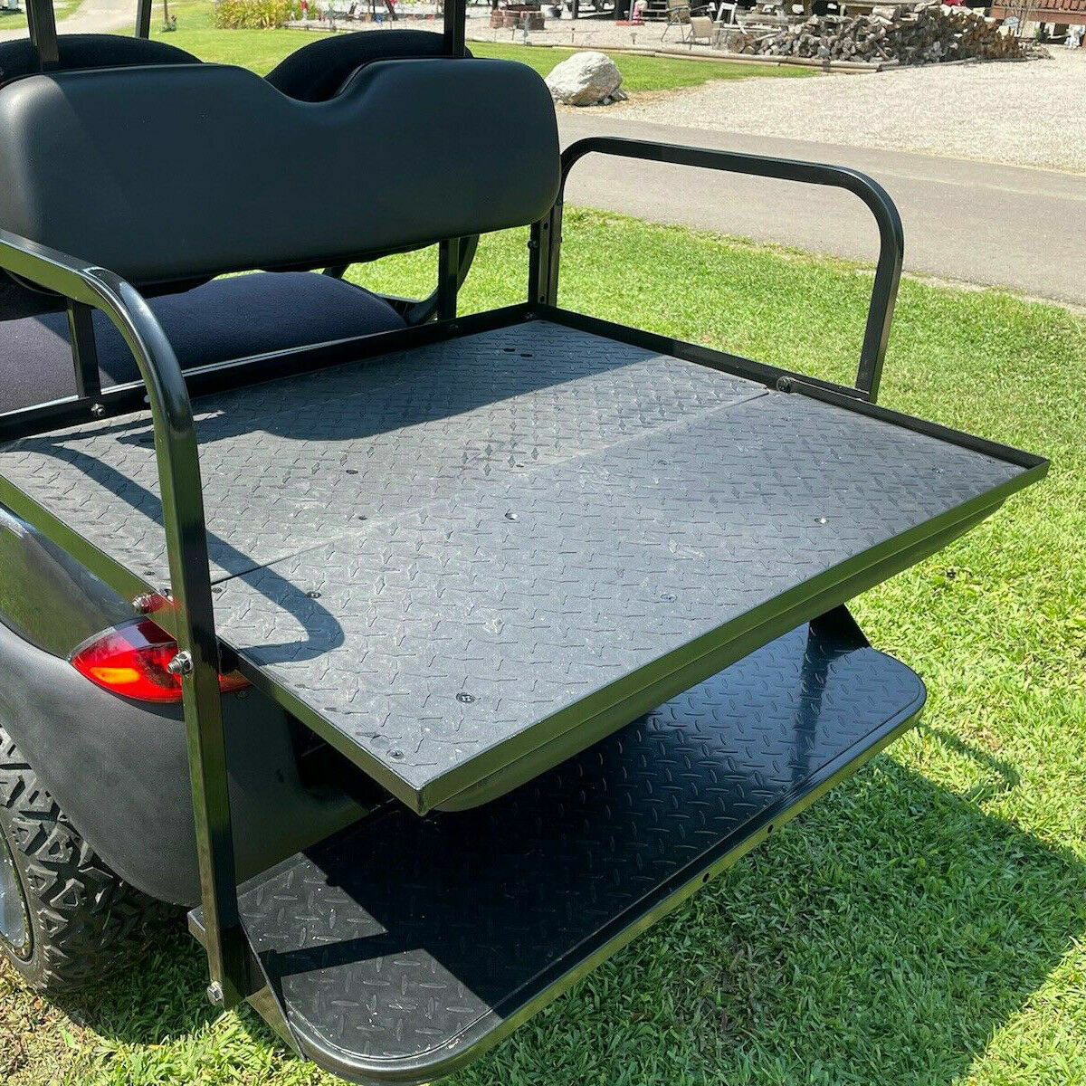 Flip Flop Rear Seat Cushion Kit Folding For 2004-up Club Car Precedent Golf Cart