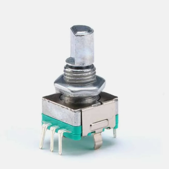 EC11 Plum Blossom Handle Half Shaft Handle Encoder Switch Digital Potentiometer