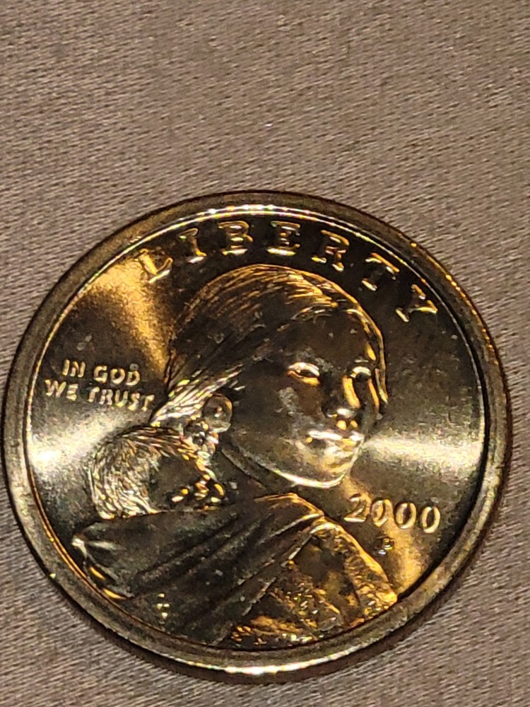 2000-P Gem Native American Sacagawea Dollar