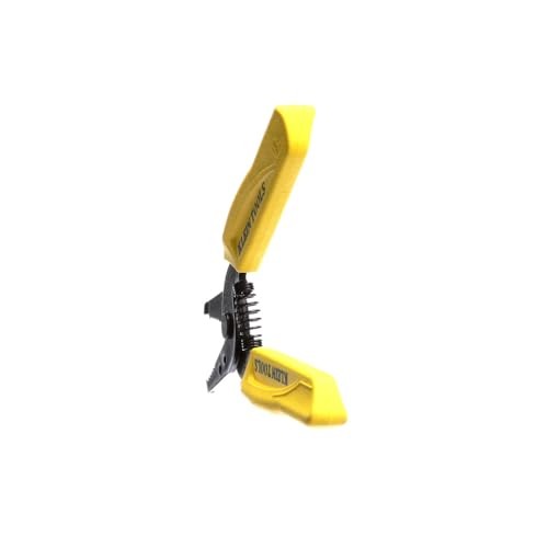 Klein Tools 11048 Dual Wire Stripper Cutter for Solid Wire, Small, Yellow