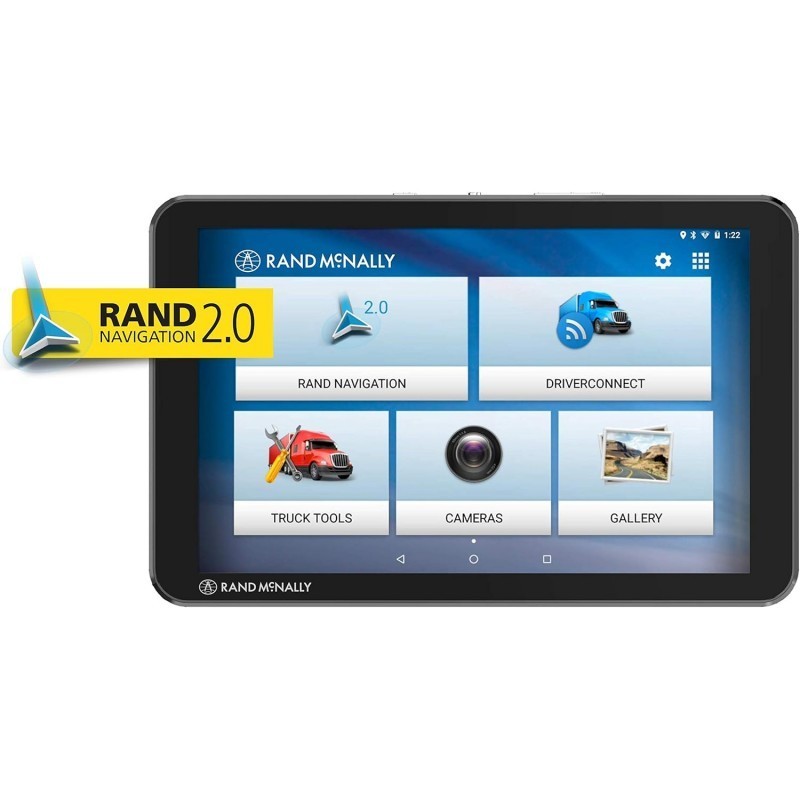 Rand McNally TND Tablet 85 8" Android GPS Truck Navigator with Built-in Dash Cam