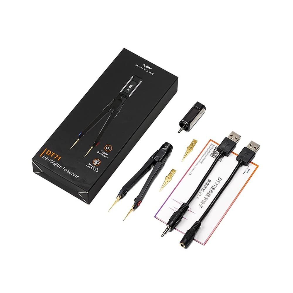Mini Pocket Sized Digital Tweezer, Multi Tester, Test for Resistor Capacitor ...