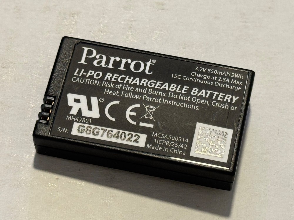 Parrot Swing Drone Quadcopter without Flypad needs a new battery