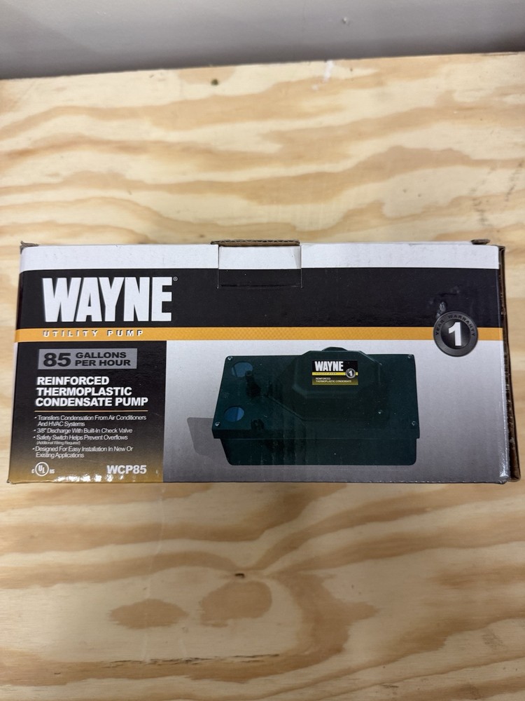 WAYNE UTILITY CONDENSATE PUMP2QT