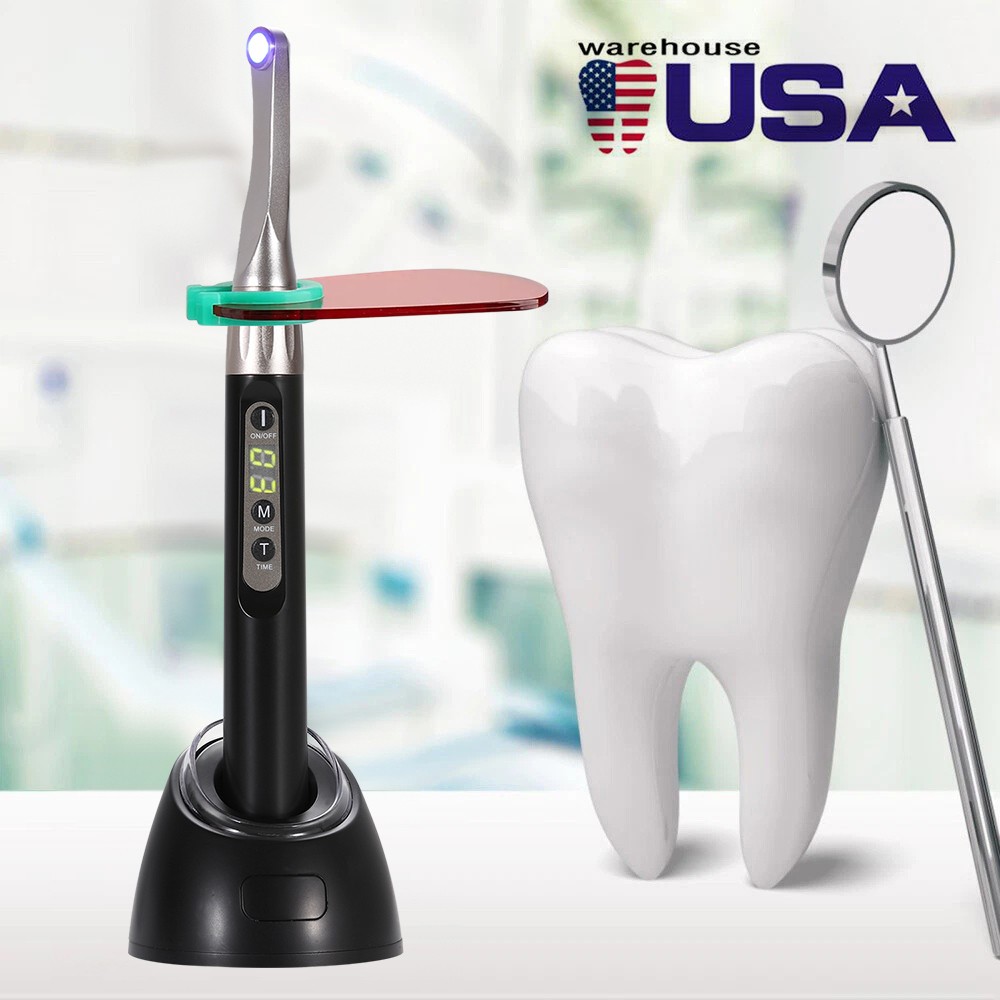 iLED Curing Light Dental Wireless Curing Lamp 2500mw/c㎡