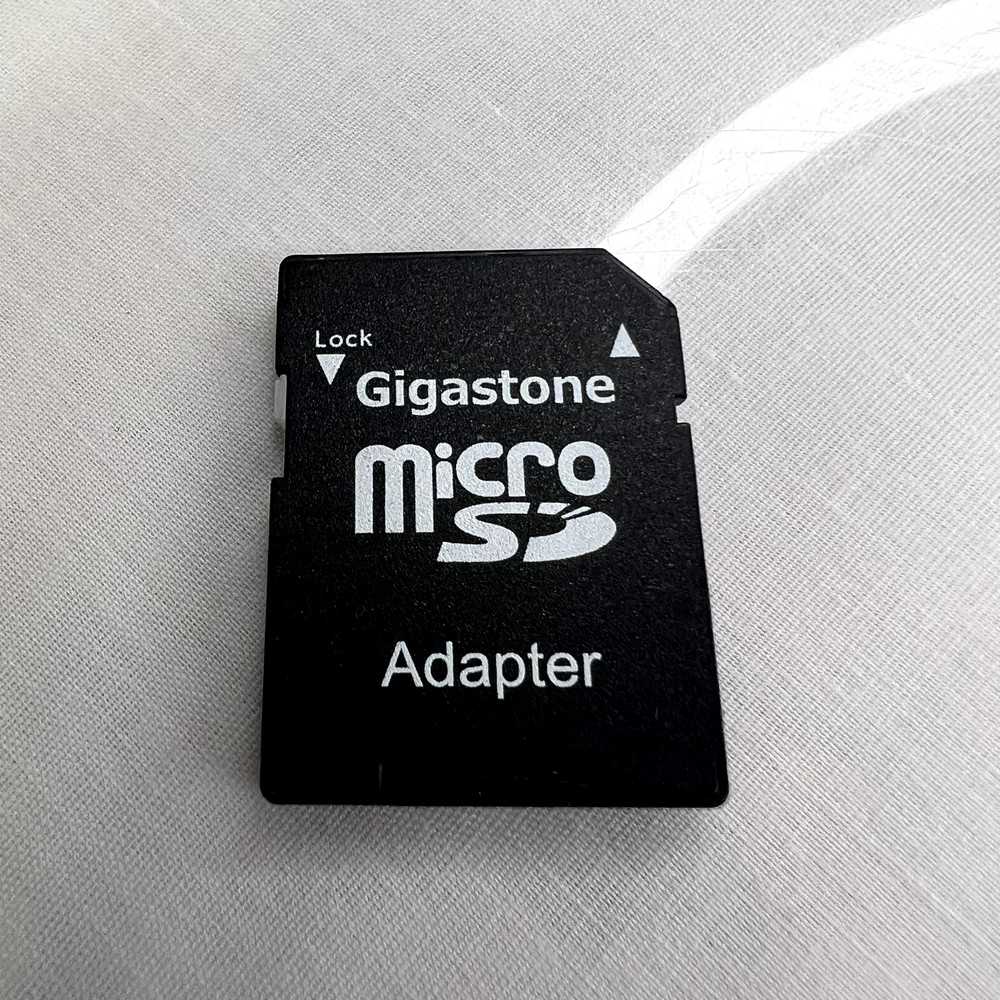 Gigastone Adapter Micro SD only adapter no cards