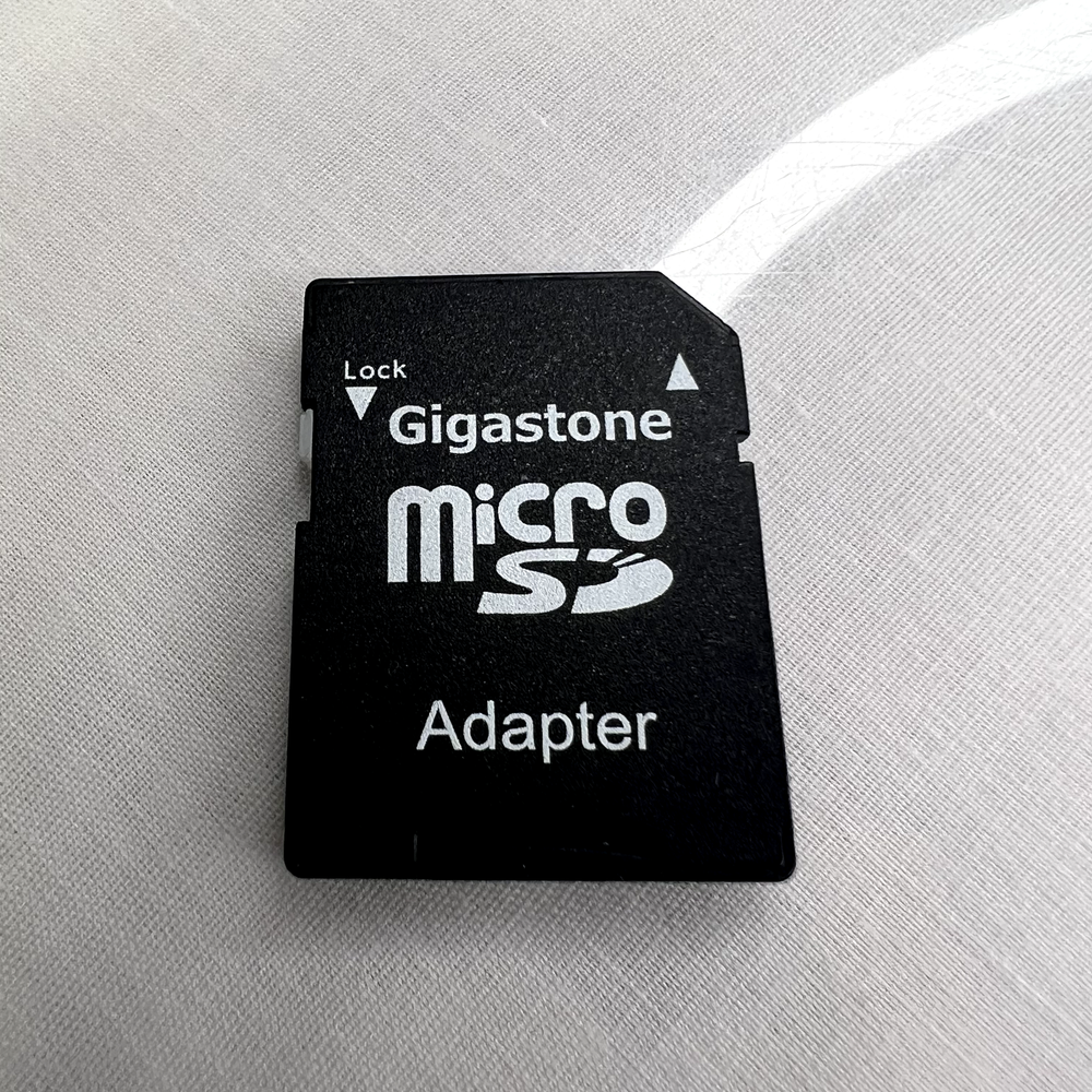 Gigastone Adapter Micro SD only adapter no cards