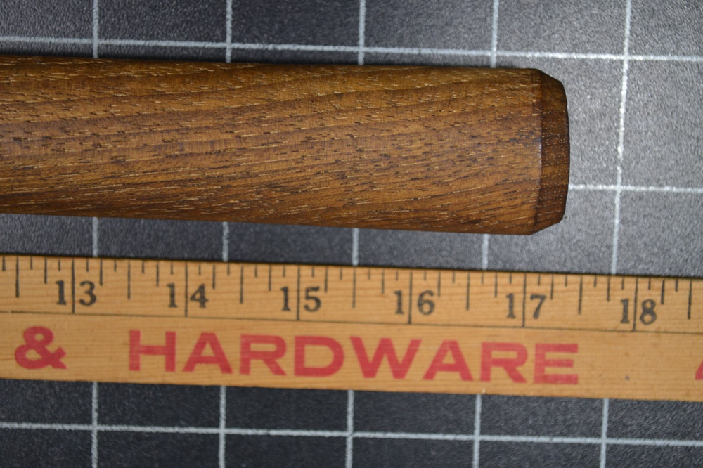 BLACKSMITH SET HAMMER - 1 1/2" SQUARE HEAD - ORIGINAL HANDLE - VERY LITTLE USE