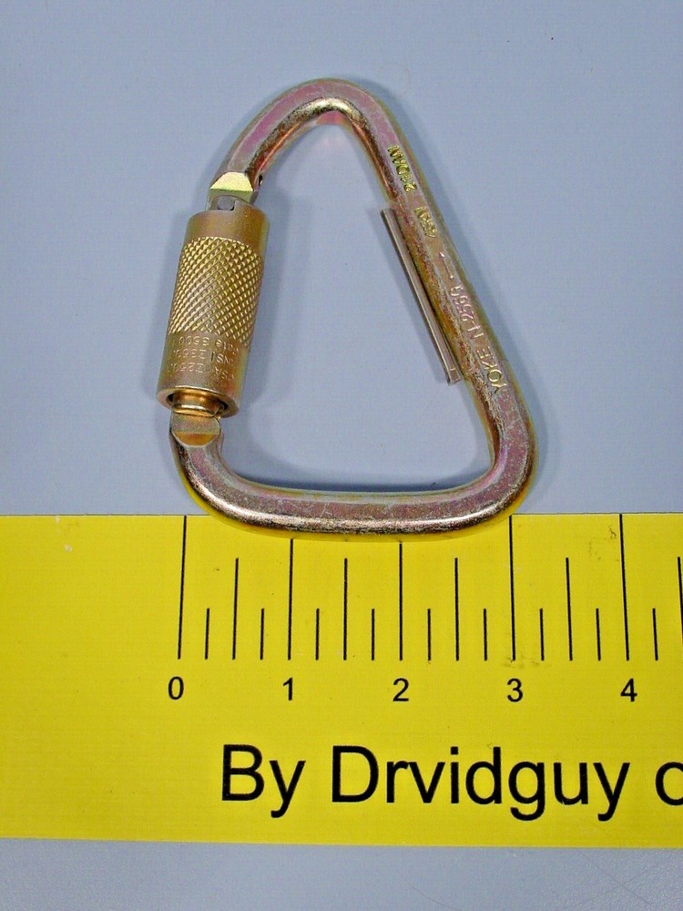 FallTech 8450 Self-Locking Carabiner; Medium Steel