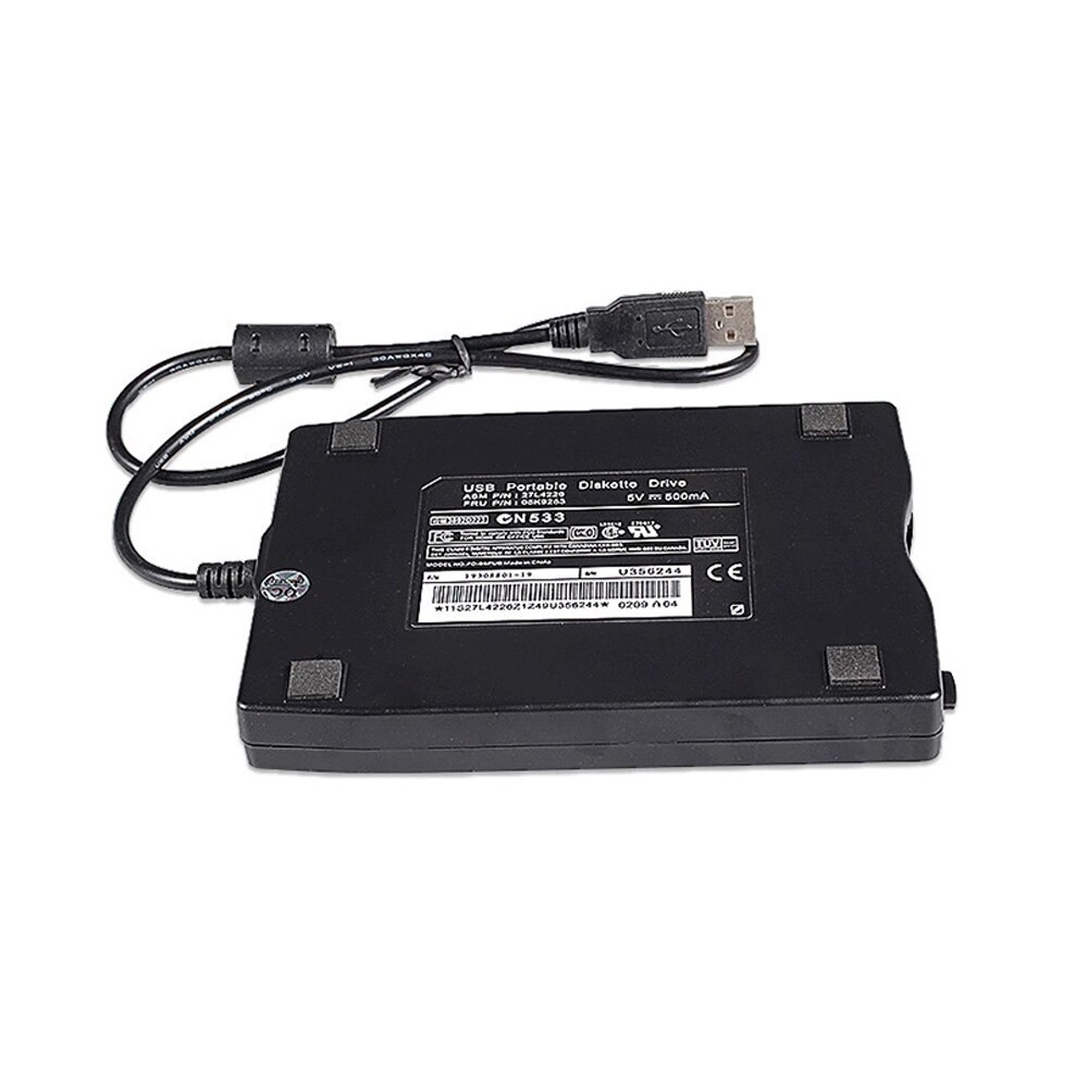 3.5inch 1.44 MB Floppy Disk USB External Portable Floppy Disk Drive Diskette FDD