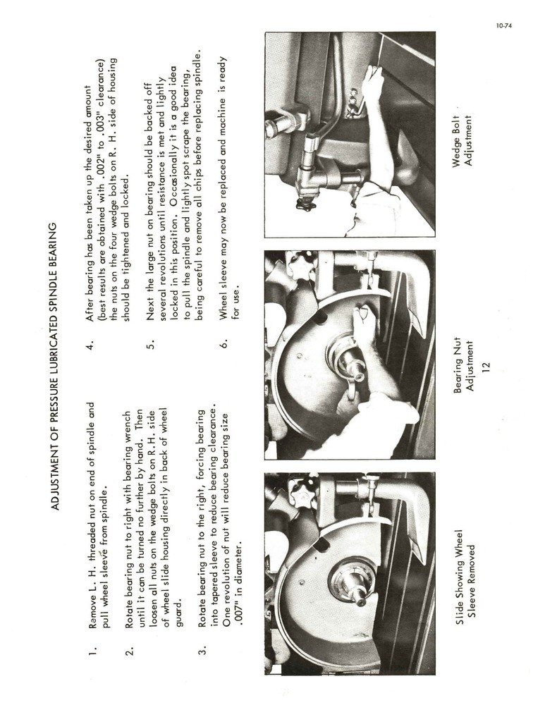 Mattison Surface Grinders Operation & Setup Manual *83