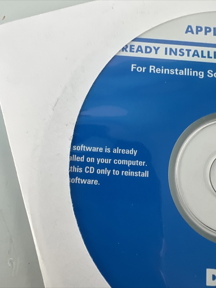 Dell Application For Reinstalling Sonic CinePlayer On Dell Computers 2005-2006