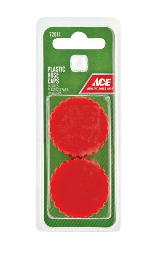 Ace Plastic Threaded Female Hose End Caps Model # 72014