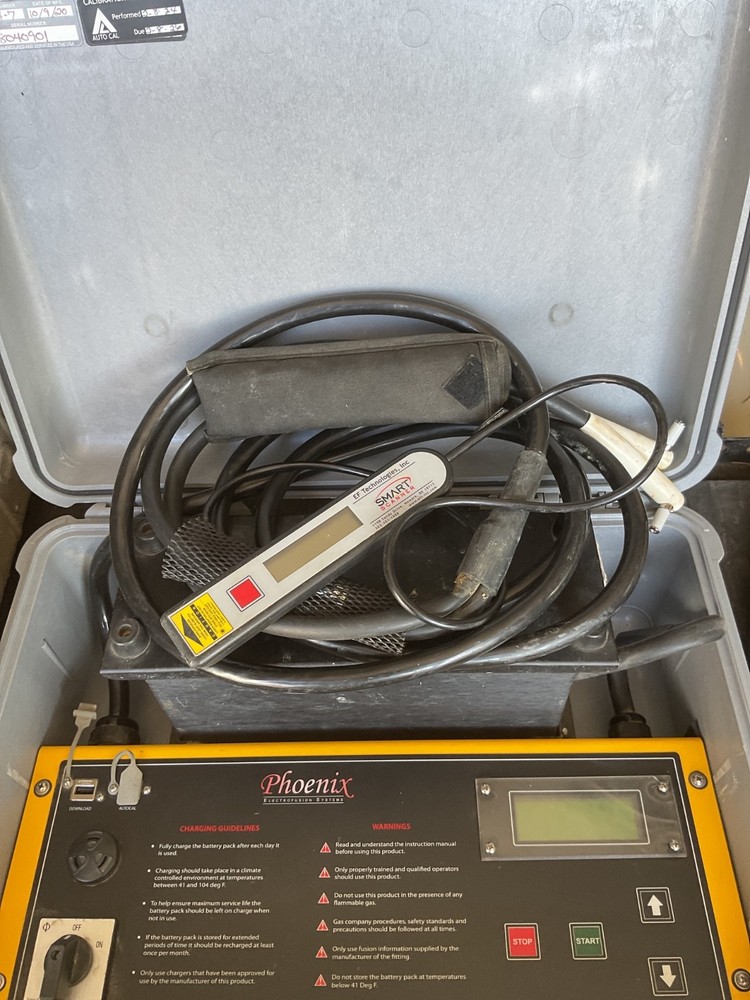 EF Technologies Phoenix Electrofusion pipe Plastic Welder Fusion Machine +charge