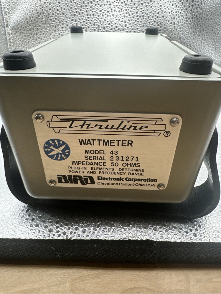 Bird 43 Thruline Wattmeter