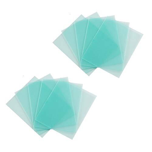 10-PACK Welding Protective Lens Replacement 4.5 X 5.25 inch  Assorted Sizes
